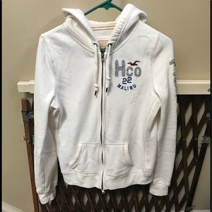 White Hollister Sweatshirt